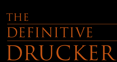 The Definitive Drucker